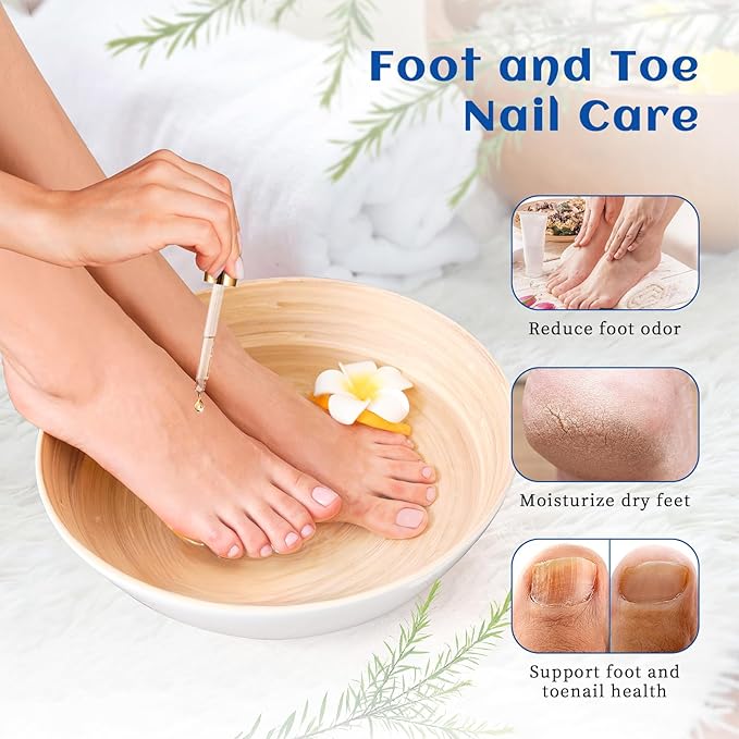 HIQILI Tea Tree Oil for Skin, Hair, Toenail