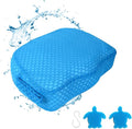 Hot Tub Booster Seat, Weighted SPA Booster Seat Cushion for Adults, 3D Air Mesh Inflatable Hot Tub Seat Accssories with Non-Slip Micro Dot Bottom,Indoor or Outdoor Hot Tub Pillow