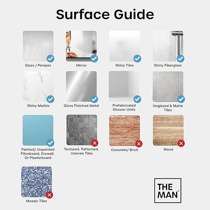 The Man Silicone Face, Body, and Back Scrubber Brush (Variety Set)
