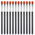 YBEATY 6 Pcs Eye Shadow Primer Applicator Brush for Blending Flat Round Small Concealer Makeup Concealer Brush Professional Eyeshadow Tools for Applying Cream Liquid Shadows and Eye Primer Base