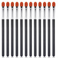 YBEATY 6 Pcs Eye Shadow Primer Applicator Brush for Blending Flat Round Small Concealer Makeup Concealer Brush Professional Eyeshadow Tools for Applying Cream Liquid Shadows and Eye Primer Base