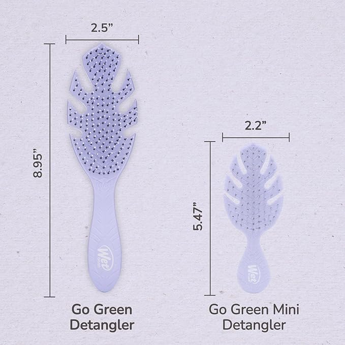 WetBrush Go Green Detangler Purple