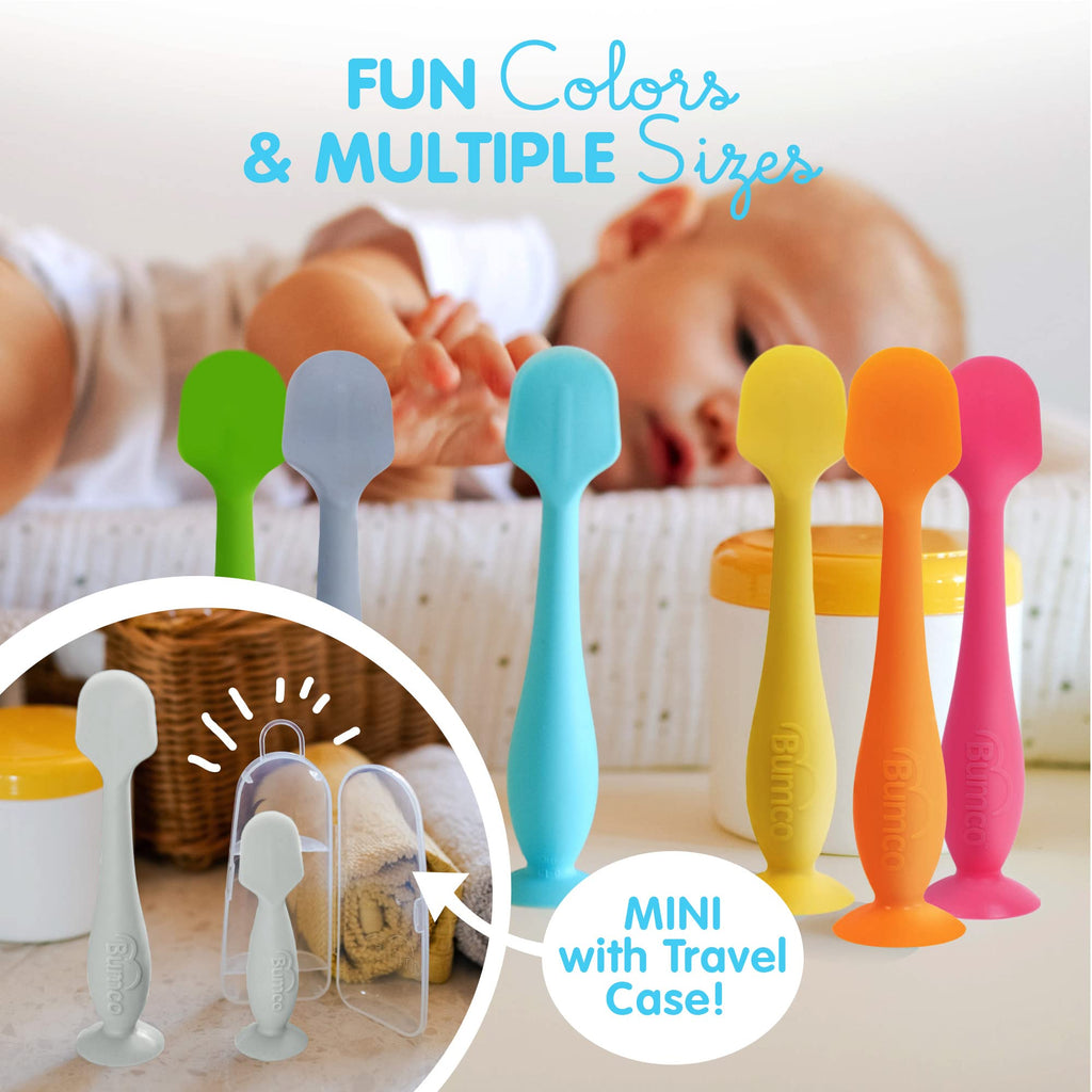 Bumco Baby Bum Brush - Flexible Diaper Cream Spatula Applicator (Gray)