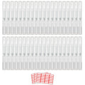 WEBBYBEAR 40 Pieces 3 ml Empty Cuticle Oil Pen Containers, Empty Nail Oil Pen Containers, Transparent Twist Pens with Brush Tip, Cosmetic Lip Gloss Containers, with 3 Stickers