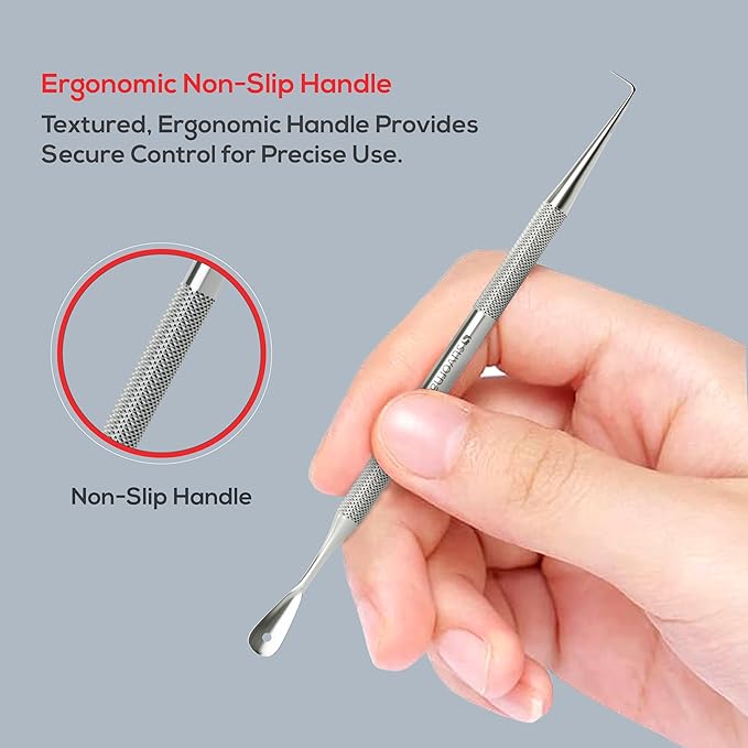 Suvorna Milia Remover, Milia Extractor, Acne Needle, Cyst Removal, Blackhead and Whitehead Removal, Pimple Popper Tool, Pimple Extractor, Blemish Remover Tool and Comedone Extractor.