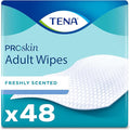 TENA Proskin Adult Wipes for Incontinence, Unisex, 48 ct