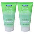 XtraCare OIL FREE FOAMING ACNE WASH Facial Scrub 5.3 oz. with Tea Tree Oil (Pack of 2)