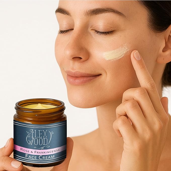 The Ilex Wood Rose & Frankincense Natural Face Cream 2.03 fl oz