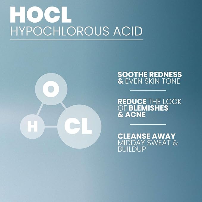 Eva Naturals Hypochlorous Acid Spray for Face & Body, HOCl Facial Mist & Skin Cleanser, Soothing Daily Spray for Redness, Irritation & Sensitive Skin, All Skin Types, 8 oz