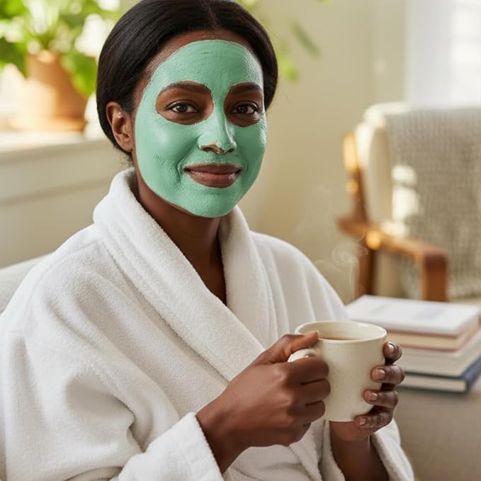 Queen Helene Mint Julep Masque 8 oz – Deep Cleansing Clay Face Mask for Oily & Acne-Prone Skin | Purifies Pores & Soothes with Refreshing Mint | Classic Spa-Quality Treatment Made in USA
