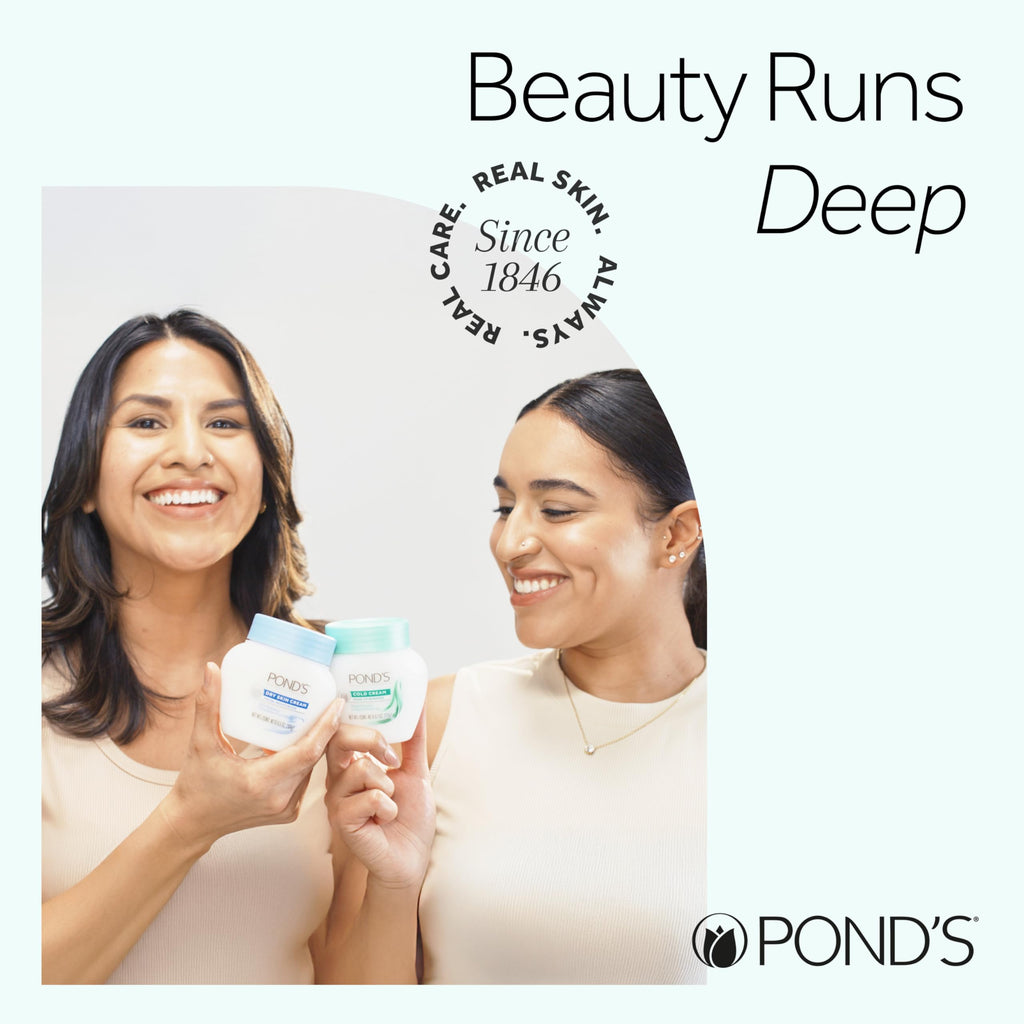 POND’S Clarant B3 Dark Spot Correcting Cream – Daily Moisturizer for Dry Skin – Moisturizing Face Cream with Vitamins B3 & C – Dermatologist Tested, 7 oz, 2 Pack