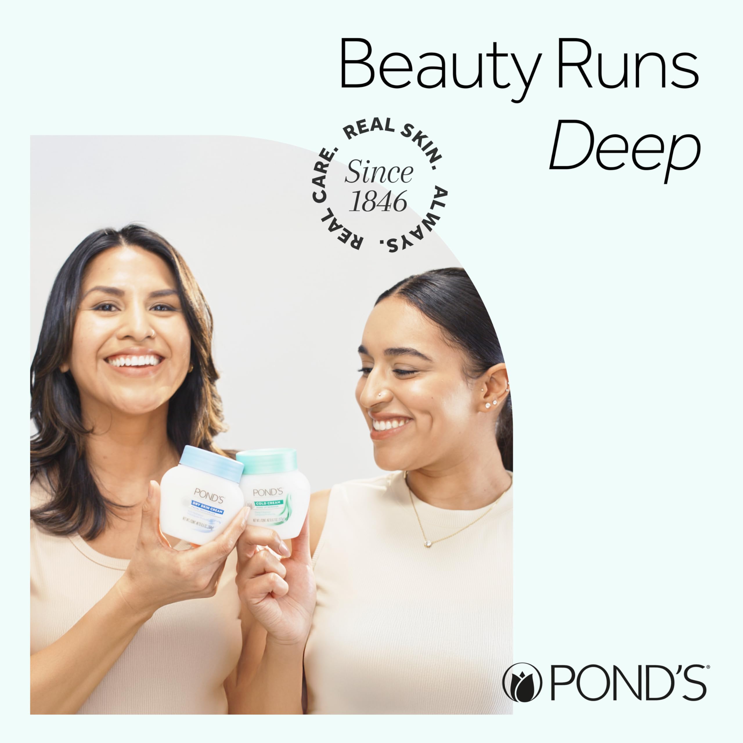 POND’S Clarant B3 Dark Spot Correcting Cream – Daily Moisturizer for Dry Skin – Moisturizing Face Cream with Vitamins B3 & C – Dermatologist Tested, 7 oz, 2 Pack