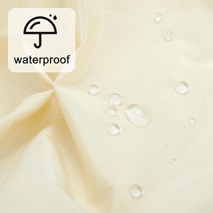 Edoneery Reusable Shower Caps for Women, Waterproof Long Hair Bonnet
