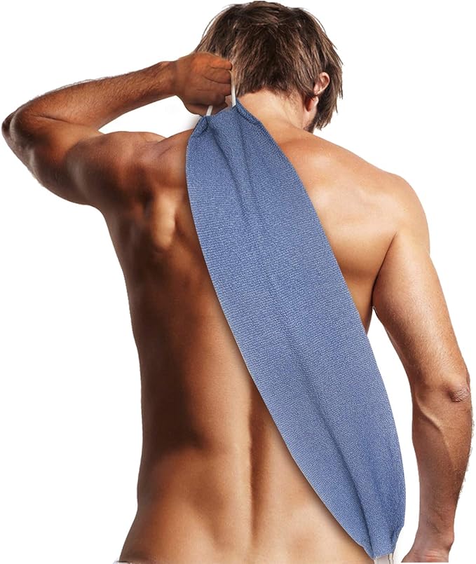 Evridwear Exfoliating Back Scrubber for Shower, Back Washer for Men Women