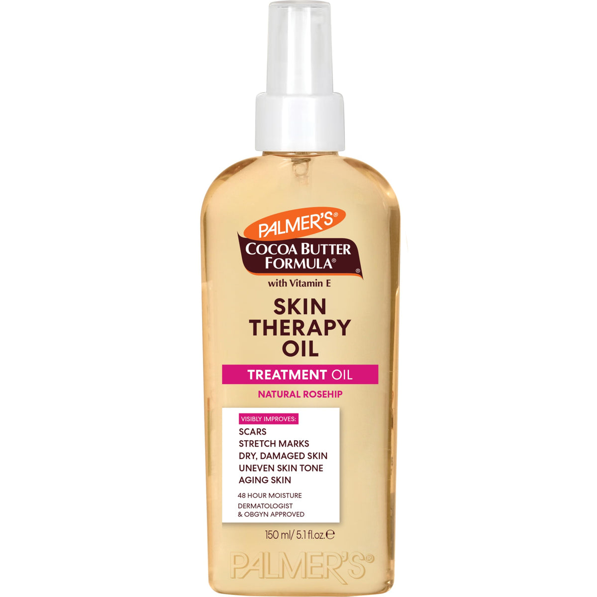 Palmer's Skin Therapy Rosehip Body Oil, Cocoa Butter Formula (5.1 Oz)