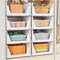 SNSLXH 5 Pack Closet Organizer Basket, Closet Organizers and Storage, Green