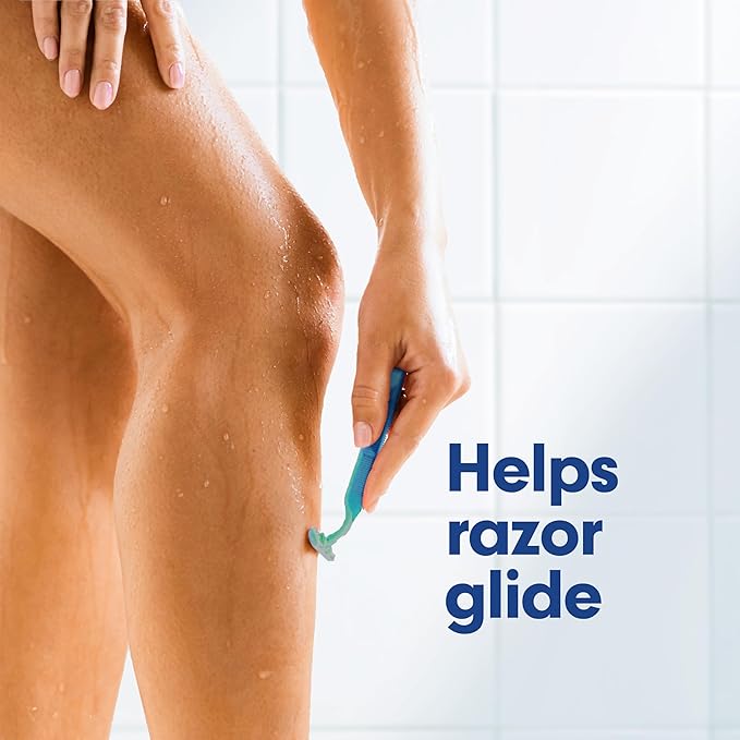 Softsoap Moisturizing Body Wash and Shave Gel, For Softer Feeling Skin, Helps Razor Glide, Rich Coconut Scent, 20 fl oz
