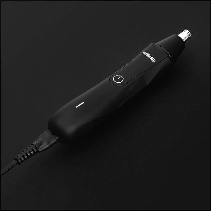 MANSCAPED® The Weed Whacker® Nose and Ear Hair Trimmer – 9,000 RPM Precision Tool with Rechargeable Battery, Wet/Dry, Easy to Clean, Stainless Steel Replaceable Blade