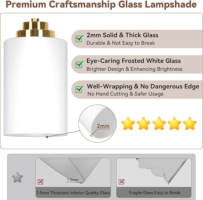 VerRon 4-Light Gold Bathroom Light Fixtures Over Mirror 27 Inches