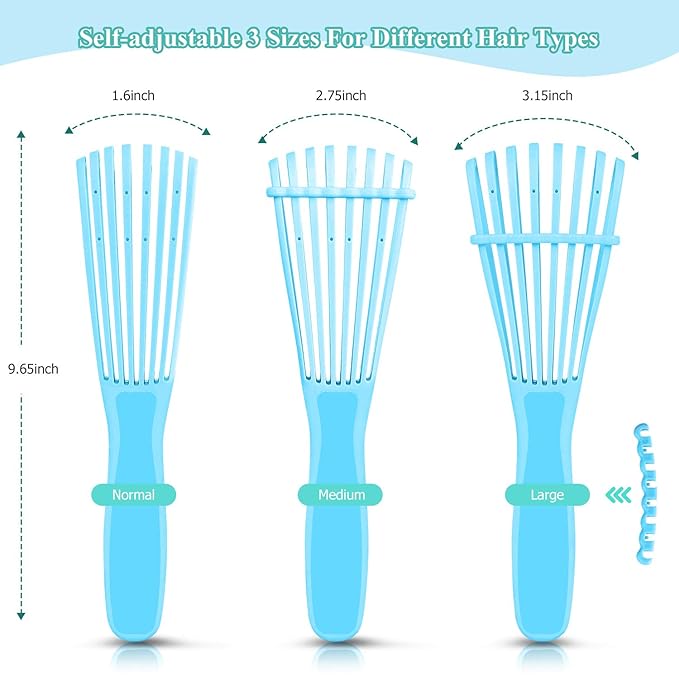 URTHEONE Detangling Brush for Black Natural Hair, 3A-4C Curly Afro Brush