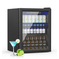 Stopsad Compact Freestanding Beverage Refrigerator Cooler, 0.6Cu Ft/24 Can