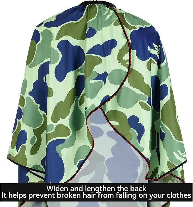 Professional Hair Cutting Cape, Waterproof Cape for Men Polyester Hair
