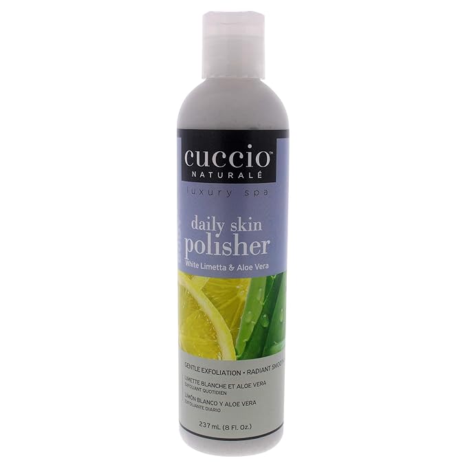Cuccio Daily Skin Polisher (White Lametta & Aloe Vera, 8 Oz)