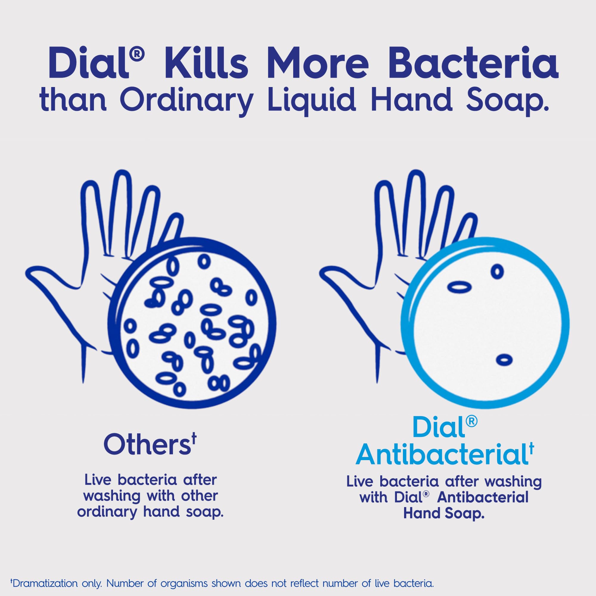 Dial Antibacterial Defense Foaming Hand Soap Refill, Spring Water, 52 Fl Oz