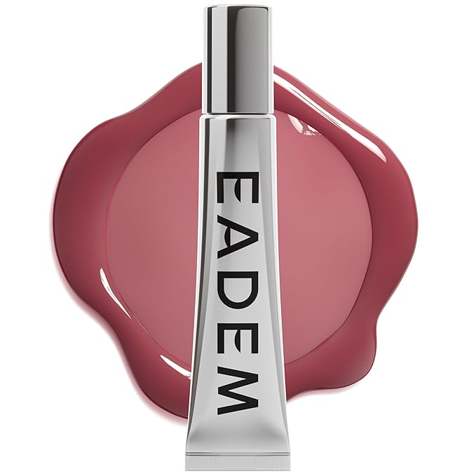 EADEM Le Chouchou Lip Softening Balm, Lip Gloss for Women, Overnight Hydrating & Moisturizing Luxury Lip Balm, 0.5 oz, Fig Sauce