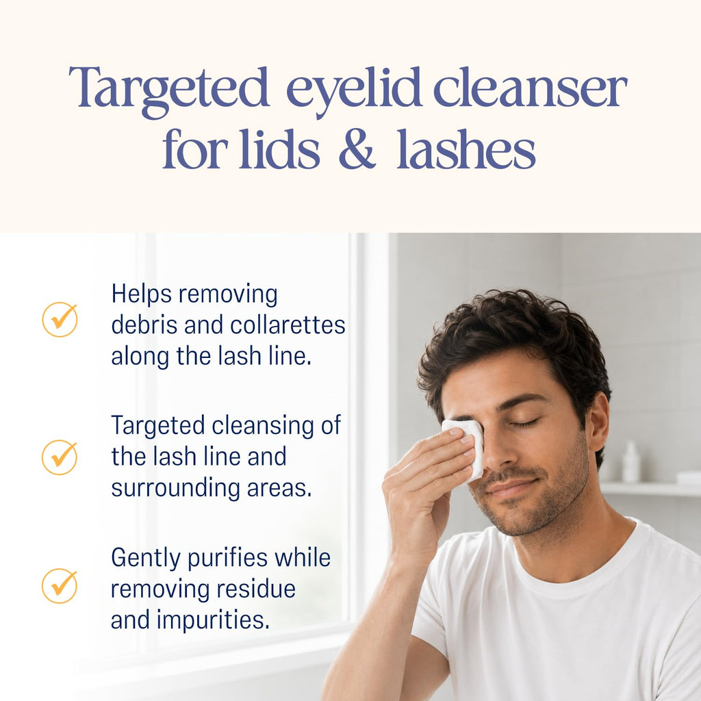 OCuSOFT Lid Scrub Oust Foaming Eyelid Cleanser – 50 mL Foam Pump