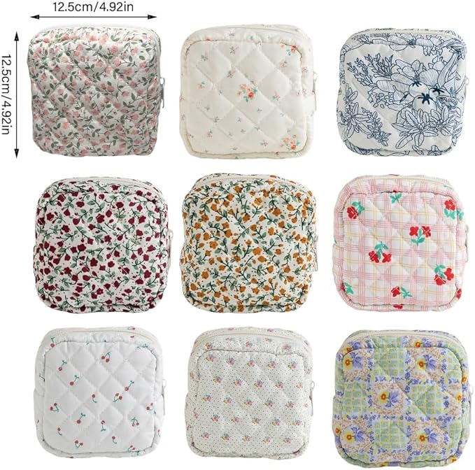 REDYY Storage Bags,Portable Feminine Hygiene Pouches Convenient Sanitary Napkin Pouches for Discreet Storage of Feminine Products