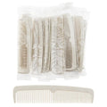 Hair Combs Bulk, 100 Pack Disposable Combs Individually Wrapped, Double Tooth for Beard and Hair, Suitable for Travel, Hotel, Event Gifting and Care Bag