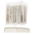 Hair Combs Bulk, 100 Pack Disposable Combs Individually Wrapped, Double Tooth for Beard and Hair, Suitable for Travel, Hotel, Event Gifting and Care Bag