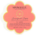 Spongellé Grapefruit Cassis Daisy Spongette Bath Sponge | Built-in Body Wash & Body Scrubber, Shower Loofah Sponge for Women, Travel Essentials | 7+ uses