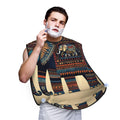 YQxwJL Aztec Elephant Print Beard Bib Shaving Apron, Beard Hair Trimming Cape Gift For Dad