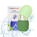 Face Ice Roller for Skin Care – Puffiness & Redness Relief, Migraine & Eye Bag Treatment, Cooling Facial Massager for Toning & Tightening, Reusable Ice Roller for Women & Men(Green)