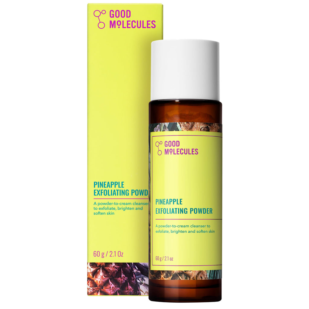 Good Molecules Pineapple Exfoliating Powder, Face Exfoliator, 2.1 oz