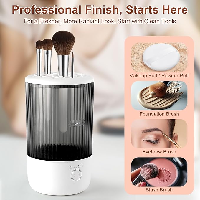 Electric Makeup Brush Cleaner