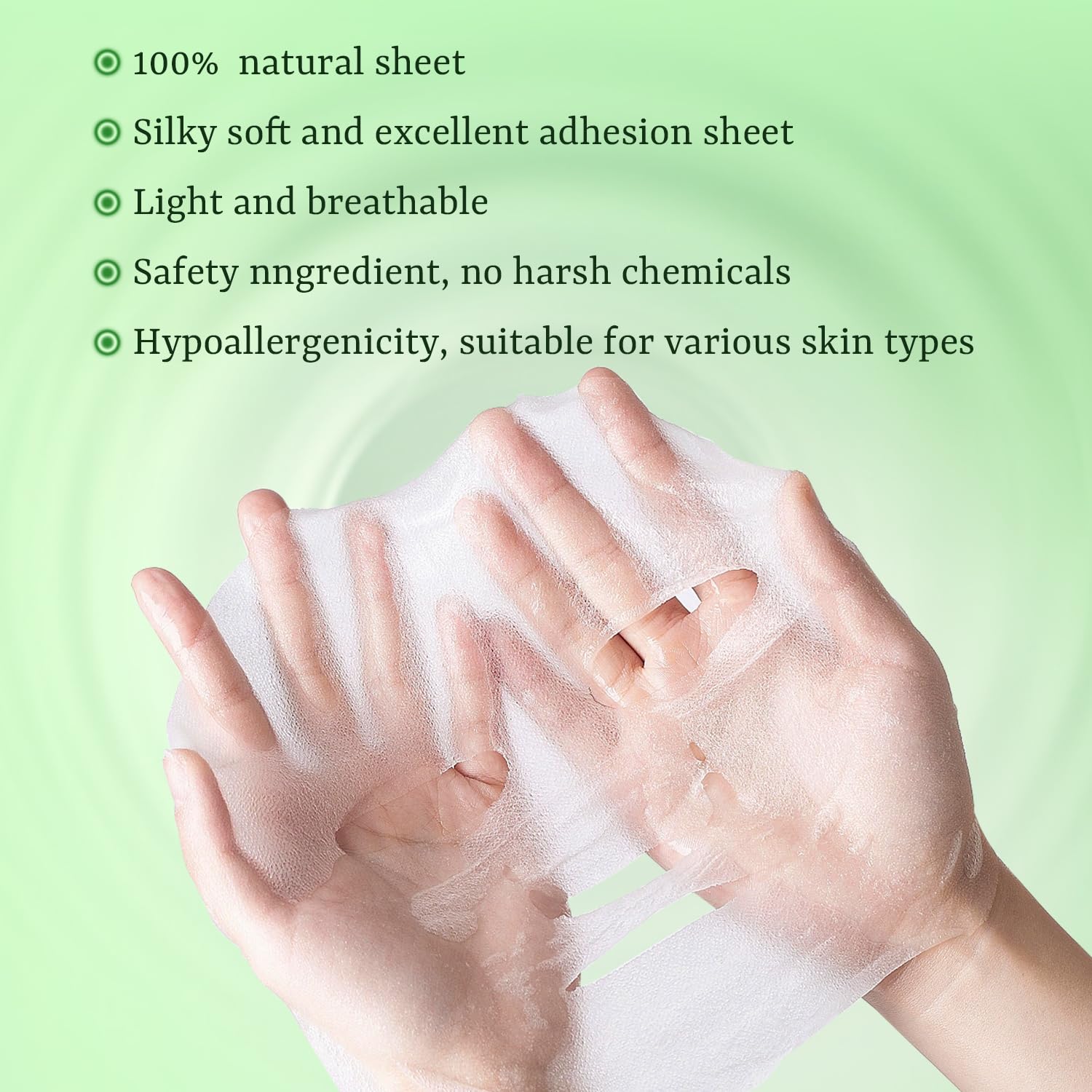 YTRAJU Anti Acne Face Mask Salicylic Acid Face Masks Skincare, Hydrating Face Masks, Soothing Facial Sheet Masks Skin Care for Acne Prone, Acne Mask for Pimple Breakouts Oil Control, 10 Pack