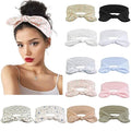 12 Pack Wild Floral Bow Headbands for Women Elastic Headwraps Hair Band Yoga Running Sports Knotted Headband Stretchy Rabbit Ears Turban Fashion Sport Cute Hair Accessories（Elastic Floral Hairbands）