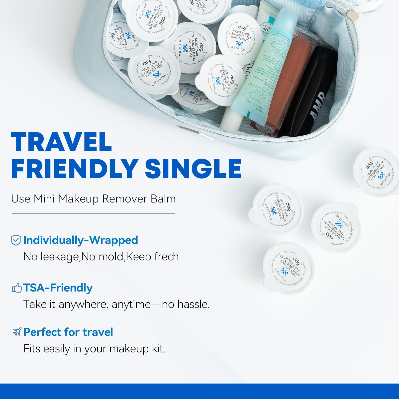 ddg Cleansing Balm Travel 10 Packs Sensitive Skin