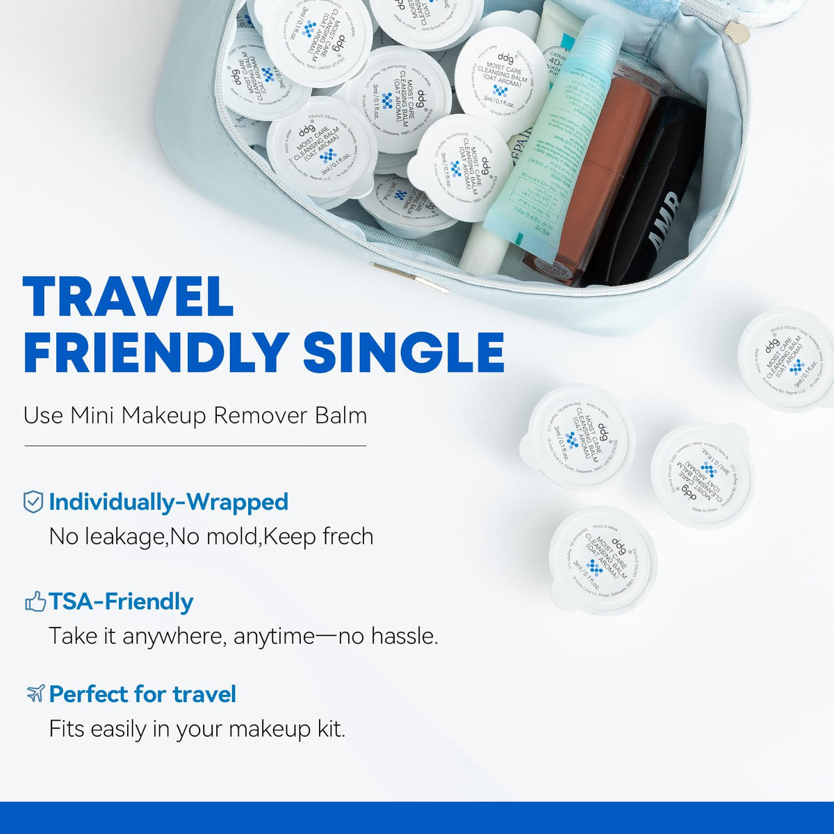 ddg Cleansing Balm Travel 10 Packs Sensitive Skin