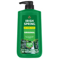 Irish Spring Body Wash for Men, 24 HR Fresh, For Face and Body, Paraben Free, Original Scent, 30 fl oz