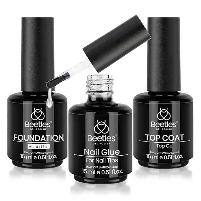 Beetles Peel Off Gel Base Coat 15ml Easy Removal for Gel Polish