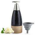 Zoeeker Ceramic Dish Soap Dispenser with 2 Pumps for Hand Soap, 12 oz