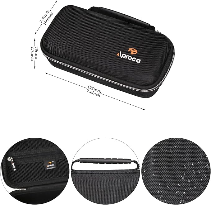 Aproca Hard Case Compatible with WAHL Groomsman Corded Cordless Beard Trimmer Grooming Kit, Storage Portable Bag (Case Only)