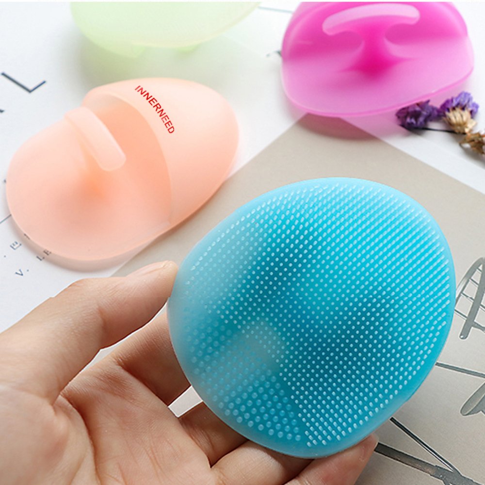 Super Soft Silicone Face Cleanser and Massager Brush Manual Facial Brush