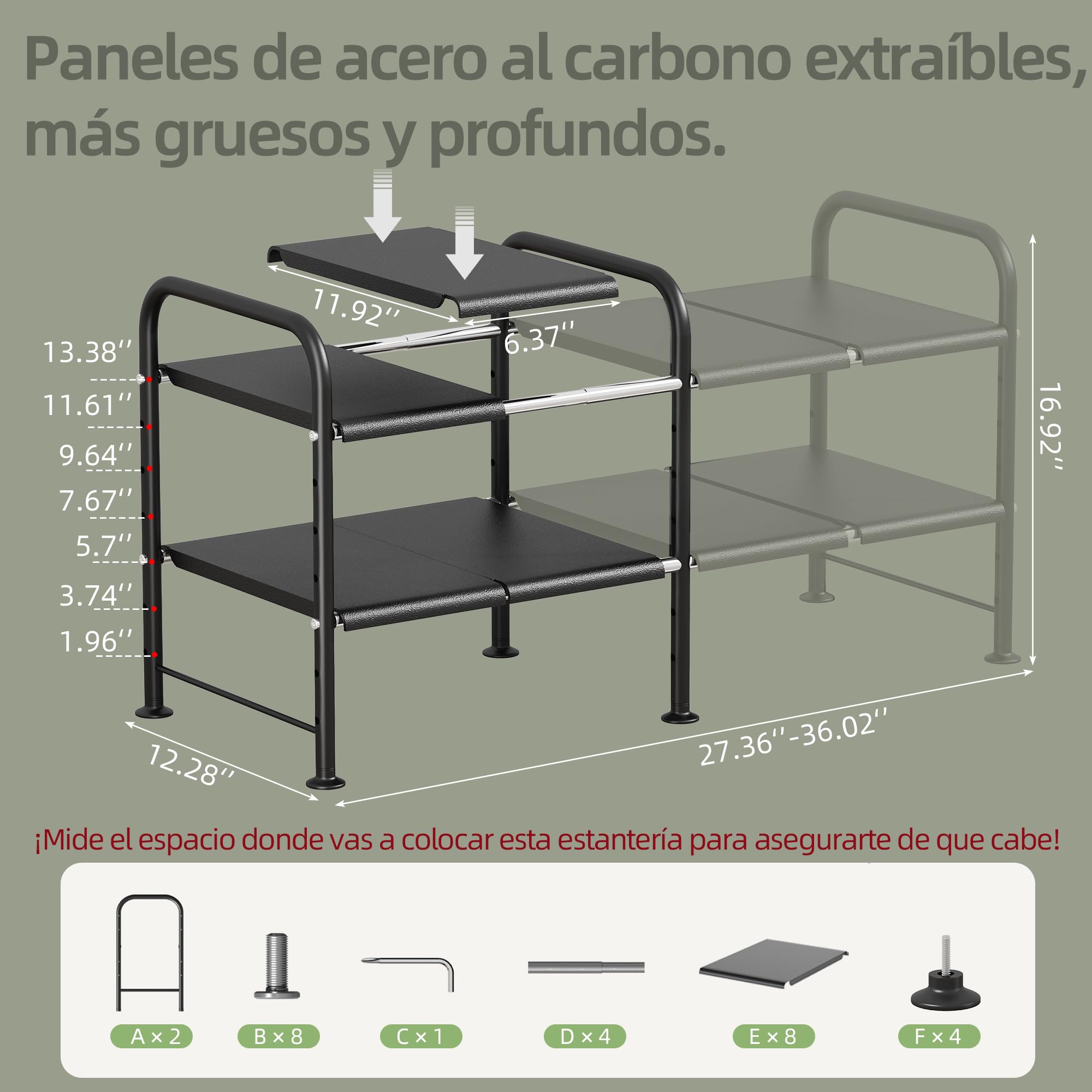 Under Sink Organizers and Storage,Expandable under cabinet organizer Shelf