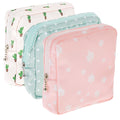 3 PCS Sanitary Pad Storage Bag Portable Period Bag for Pads/Sanitary Napkins/Tampons, Sanitary Napkin Storage Bags First Period Gifts for Daily Hygiene Bags Travel Containers
