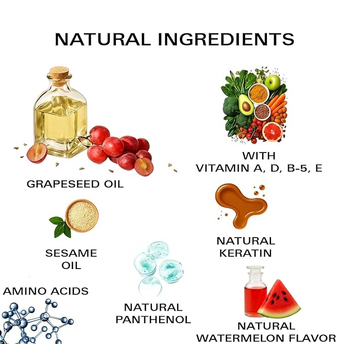 Beauty Power Nail Oil Cuticle Pen - Watermelon - Nail Strengthener & Growth Serum with Vitamin A, D, E, B5, Grapeseed & Natural Oils - Repair for Brittle, Peeling, Thin Nails - Gift Idea